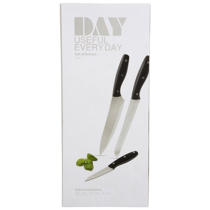 Day Set de 3 couteaux en acier inoxydable