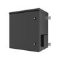 Lanview Logon 12U Armoire murale 19" (60 x 45 cm) IP55 pour rack, avec porte acier et ventilation passive
