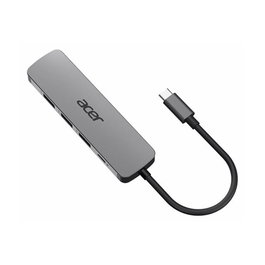 Acer 5-in-1 Type-C Dongle Station d'accueil USB-C Hub avec HDMI 4K 60Hz USB 3.2 Power Delivery 100W