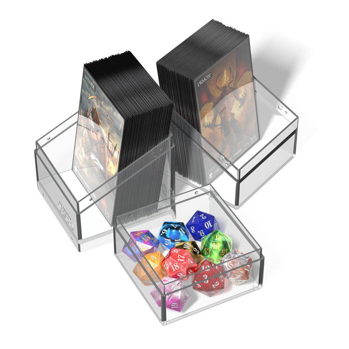 Ultimate Guard Boulder'n'Tray 100+ - Clear Ultimate Guard Boulder'n'Tray 100+ - Clear