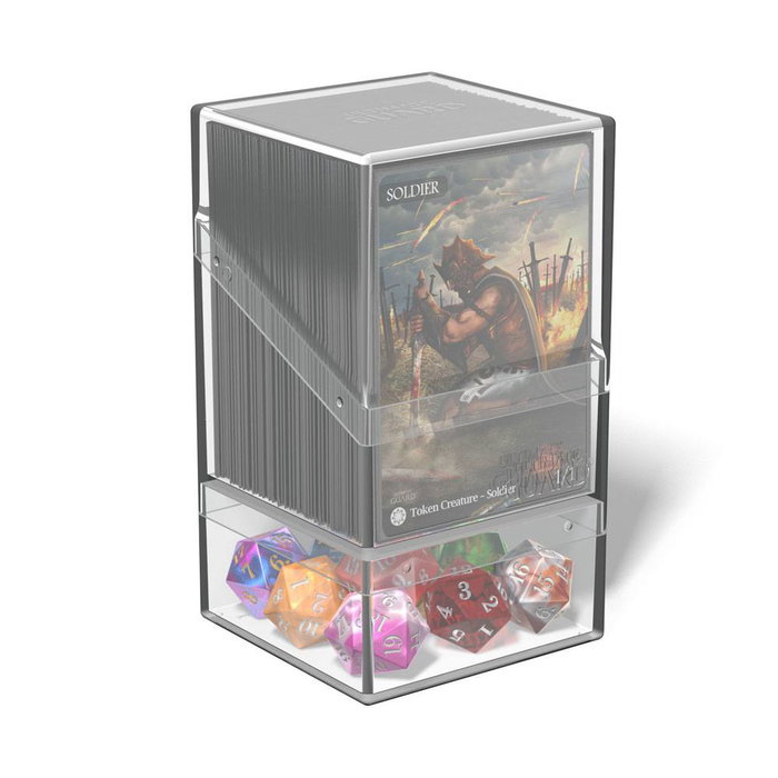 Ultimate Guard Boulder'n'Tray 100+ - Clear Ultimate Guard Boulder'n'Tray 100+ - Clear
