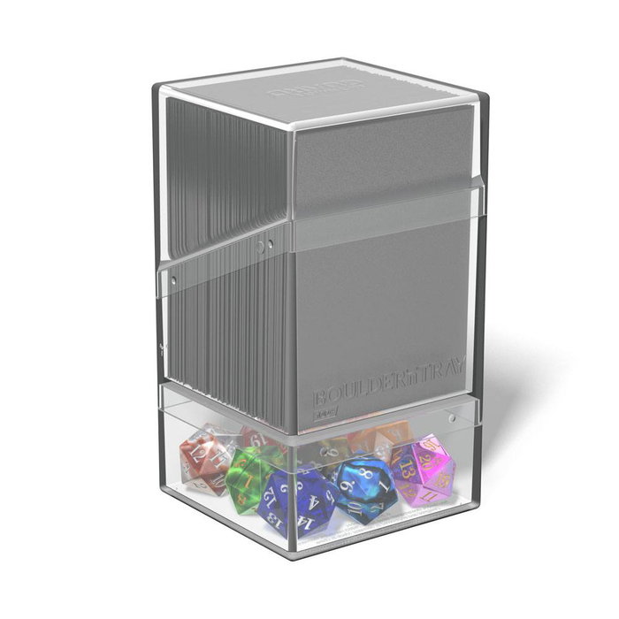 Ultimate Guard Boulder'n'Tray 100+ - Clear Ultimate Guard Boulder'n'Tray 100+ - Clear