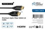 MicroConnect Câble HDMI 2.0 Optique Actif Premium 100m - 4K60Hz 18Gbps - Compatible HDR, HDCP 2.2, EDID - Fibre Optique Hybride
