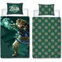 Zelda Parure de lit réversible en microfibre 140 x 200 cm, Multicolore