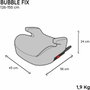 Nania Bubblefix Rehausseur i-Size, 126-150 cm, Noir