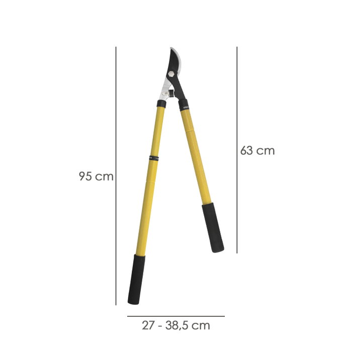 WOLFPACK LINEA PROFESIONAL Sécateur de taille professionnel télescopique 6306