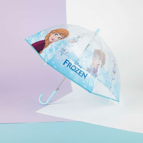 Cerdá Parapluie manuel Disney Frozen 45 cm bleu clair enfant