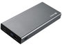 Sandberg Powerbank USB-C PD 100W 20000 mAh - Batterie Externe Rapide en Aluminium pour Ordinateur Portable, Recharge USB-C/USB-A
