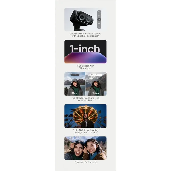 Insta360 Luna Ultra Standard Bundle - Cosmic Black