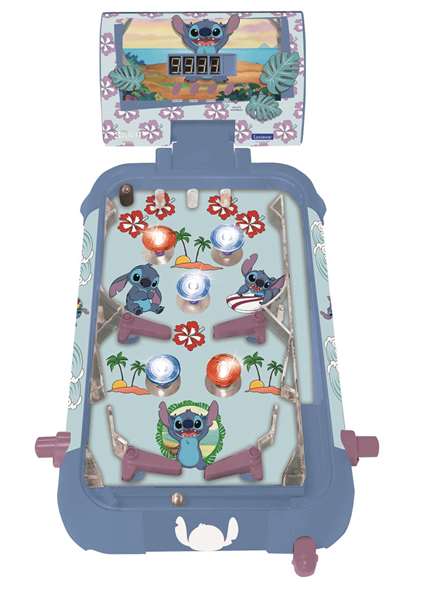 Lexibook Flipper Électronique Disney Stitch Bleu avec Lumières et Sons