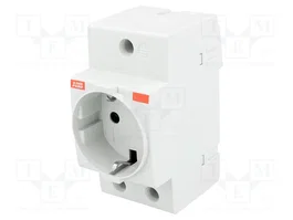 ABB Prise Schuko simple pour rail DIN