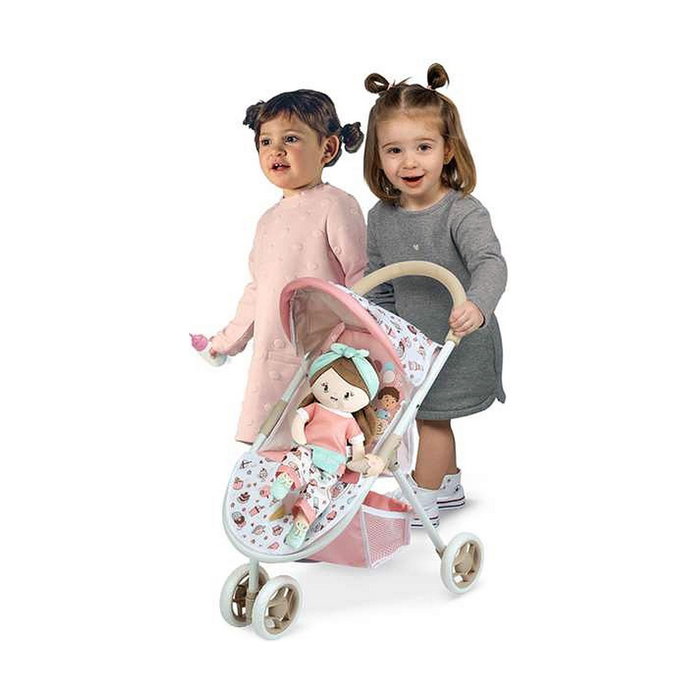 Poussette Pliable GAGAKU Pour Poupées 45 Cm | Accessoire Pour Poupées Reborn, Idéal Pour Enfants Dès 3 Ans, Facile à Monter