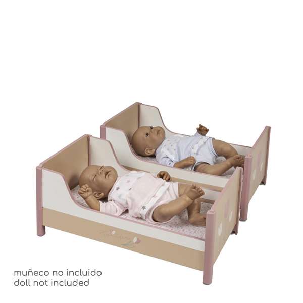 Decuevas - Lit superposé en bois pour enfants - Installation nécessaire - À partir de 3 ans