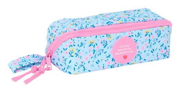 Safta Portatodo Paraíso VMB, boîte de rangement carrée grande pour enfant, dimensions 20 x 8 x 8 cm, à partir de 3 ans, langue espagnol