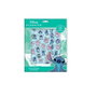 Cerdá Pack d'autocollants Stitch (18 x 25 cm) - Lot de stickers pour enfants à partir de 3 ans - Version bleue