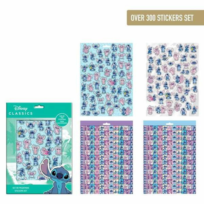 Autocollants Stitch Bleu