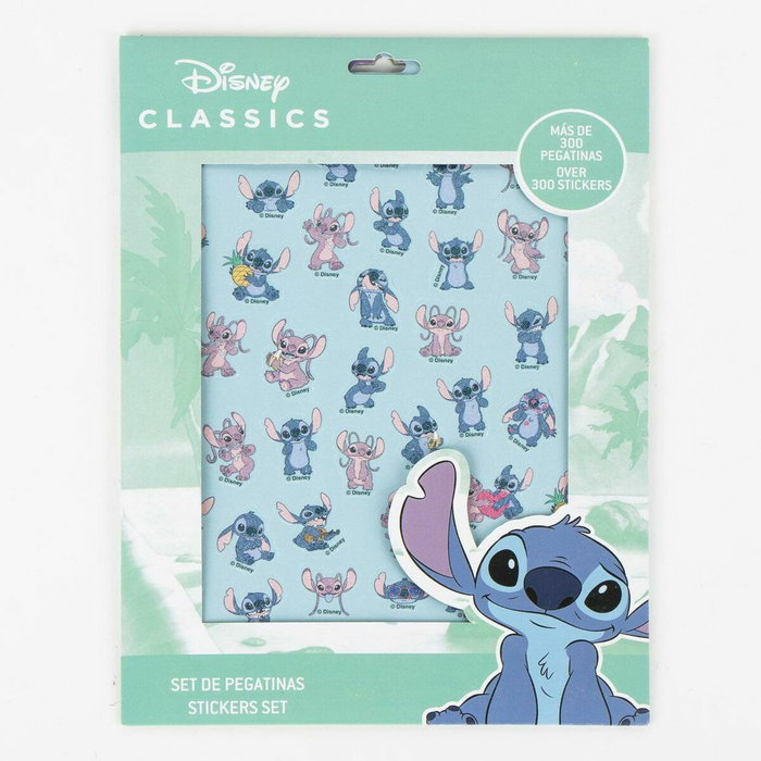 Autocollants Stitch Bleu