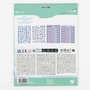 Autocollants Stitch Bleu