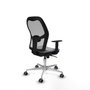 Piqueras y Crespo Chaise de Bureau 1D086G0 Gris