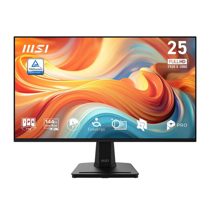 MSI MP251 E14L Moniteur 24.5" IPS Full HD 144Hz 1ms FreeSync