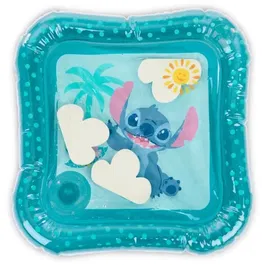 Bright Starts - DISNEY BABY Stitch - Tapis d'eau gonflable d'éveil sensoriel pour bébé, jeu pour le ventre, facile à nettoyer, dès la naissance