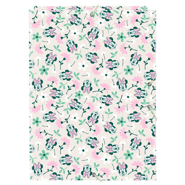 Safta Reliure à anneaux Minnie Mouse Minty Rose A4 26 x 33,5 x 2,5 cm