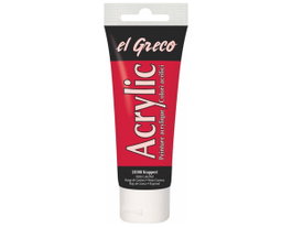 Kreul Pintura acrílica el Greco Rojo Madder Red 75ml