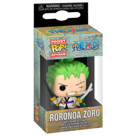 FUNKO Llavero Pocket POP! One Piece Roronoa Zoro