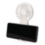 Edm Ventilateur de main avec base amovible et support smartphone