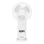 Edm Ventilateur de main avec base amovible et support smartphone
