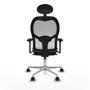 Piqueras y Crespo Chaise de Bureau Jorquera 3D086N1 Vert émeraude