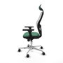 Piqueras y Crespo Chaise de Bureau Jorquera 3D086N1 Vert émeraude