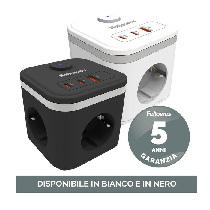 Réglette Fellowes 100137167 Noir (2 m)