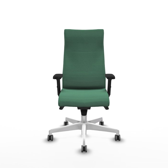 Piqueras Y Crespo Fauteuil Albacete Vert Émeraude avec Mécanisme Synchrone
