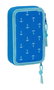 Safta Plumier doble pqño 28 pcs Donald - Plumier double compartiment 28 pièces motif Donald enfant 12,5x19,5x4cm
