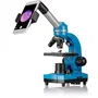 Bresser Microscope biologique étudiant BIOLUX SEL Junior - Grossissement 40x-1600x, éclairage LED, kit d'expérimentation et accessoires inclus
