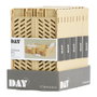 Day Lot de 2 boîtes de rangement pliables jaune sable