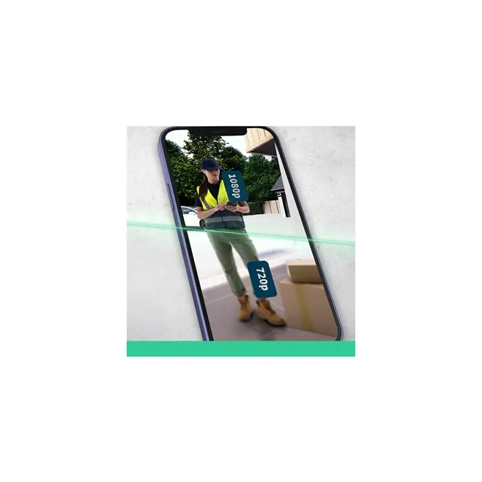 Arlo AVD3001-100EUS Sonnette vidéo sans fil avec connexion Wi-Fi directe et sirène intégrée