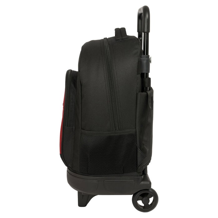 Safta Sac à dos avec roues compactes amovibles 33x45x22cm
