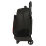 Safta Sac à dos avec roues compactes amovibles 33x45x22cm