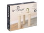 Giftdecor Table d'appoint Forma Gris 45 x 9 x 45 cm MDF et Plastique Beige