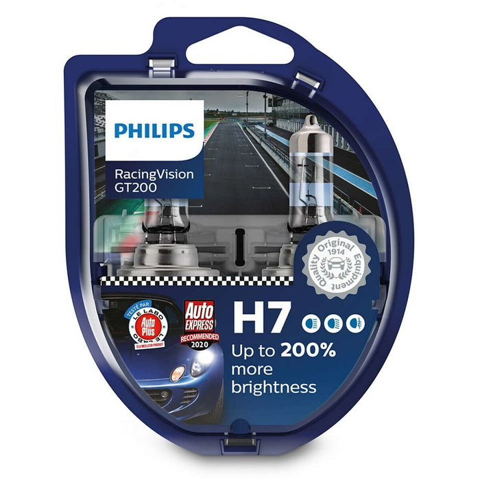 M-Tech PHILIPS RACINGVISION GT200 H7 12972 RGT 12V 55W PX26D S2