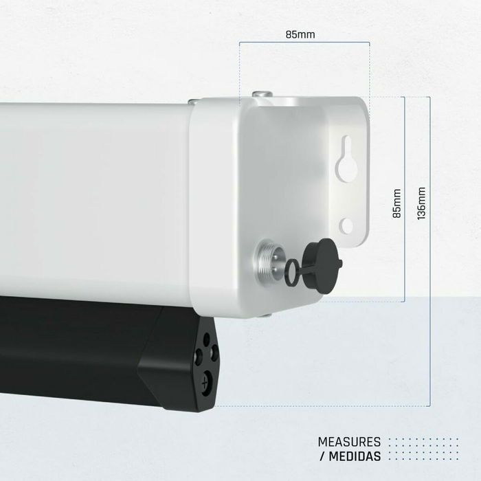 Ecran Mural Electrique iggual IGG319680 92"