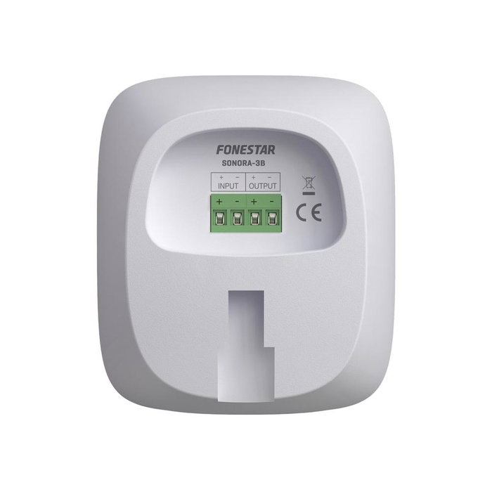 Fonestar Enceinte Sonora 20W 3 Pouces Blanc ABS Haut-parleur Faible Impédance Système de Sonorisation