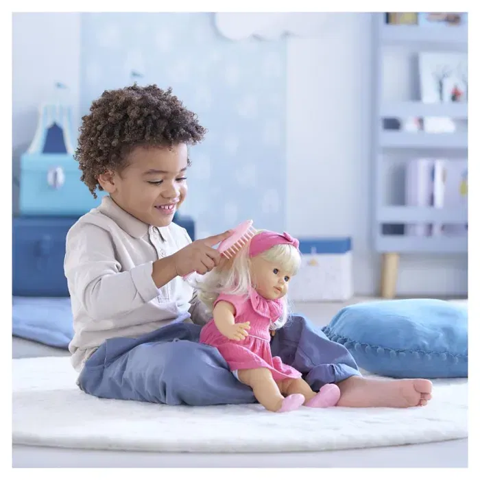 Corolle Poupon Jade 36 cm - Bébé fille avec cheveux longs faciles à coiffer, parfum vanille, yeux dormeurs et corps souple - Pour enfants dès 3 ans Corolle Poupon Jade 36 cm - Bébé fille avec cheveux longs faciles à coiffer, parfum vanille, yeux dormeurs et corps souple - Pour enfants dès 3 ans