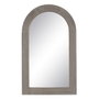 BigBuy Home Miroir mural Blanc Naturel Vertical 64,8 x 3,8 x 108 cm