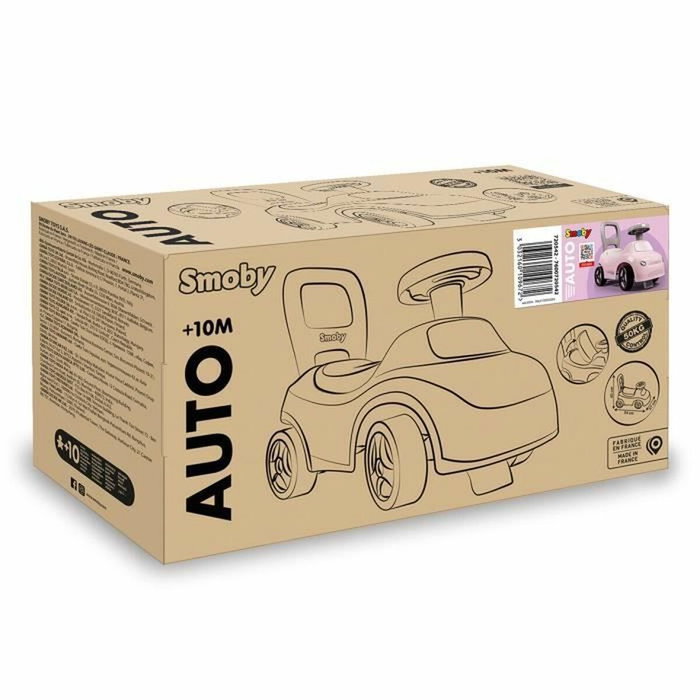 Smoby Porteur 2 en 1 Rose