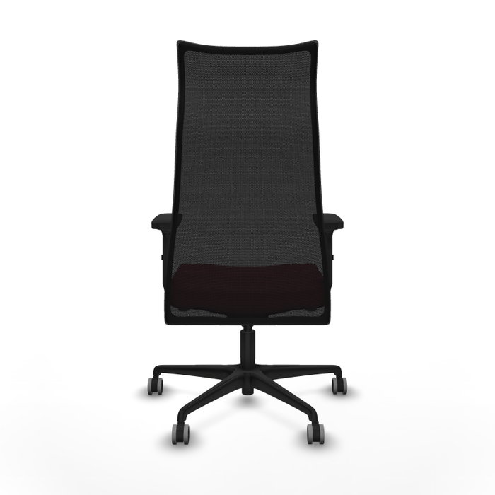 Piqueras y Crespo Chaise de Bureau Albacete Granate et Noir Piqueras y Crespo Chaise de Bureau Albacete Granate et Noir