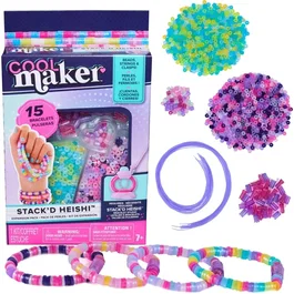 Spin Master Coffret Recharges Atelier à Bracelets Heishi Cool Maker avec plus de 1200 Perles