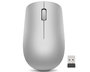 Lenovo 530 - Souris sans fil 2.4 GHz, capteur optique 1200 DPI, nano récepteur USB, 65 g, gris platine